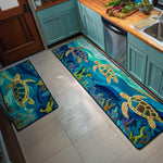 Anti-slip kitchen mat - Coral reef — view 1