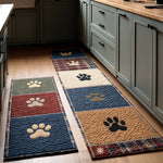 Anti-slip kitchen mat - Paw print shelter — view 1