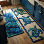 Non-slip kitchen mat - Sea voyage — view 1