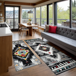 Anti-slip kitchen rug - Warm light and natural shades — view 1