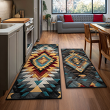 Anti-slip kitchen mat - Warm horizon — view 1