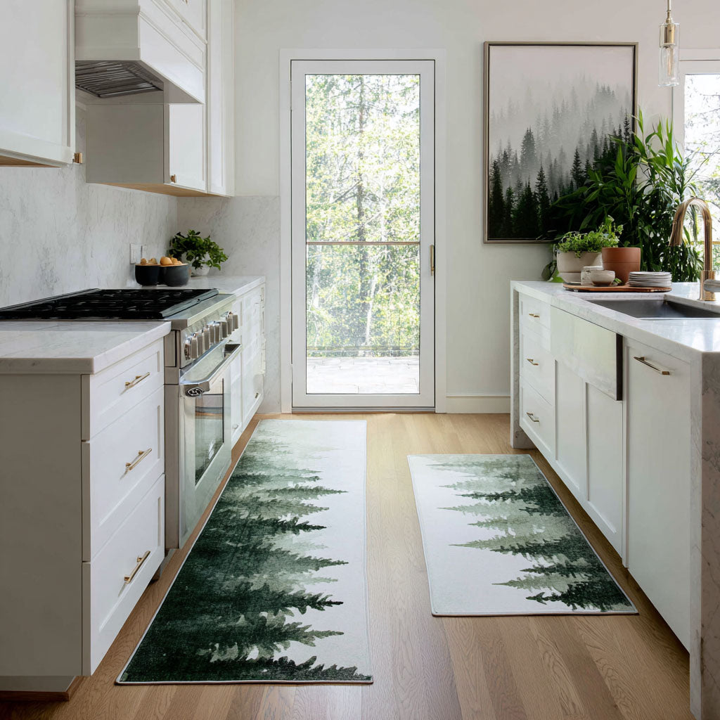 Non-slip kitchen mat - Quiet Valley — view 1