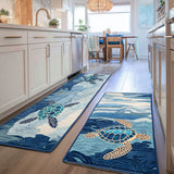 Non-slip kitchen mat - Calm Sea — view 1