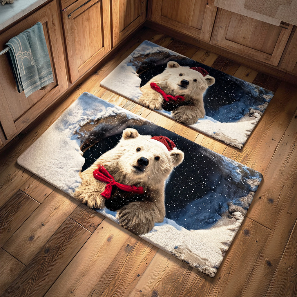 Non-slip kitchen rug - Stream and nature — view 1