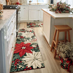 Anti-slip kitchen mat - Crimson Path — view 1