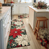 Anti-slip kitchen mat - Crimson Path — view 1