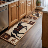 Anti-slip kitchen mat - Star horse — view 1