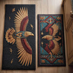 Anti-slip kitchen mat - Stilisierter Feder — view 1