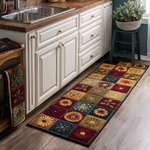 Anti-slip kitchen rug - Natural landscape — view 1