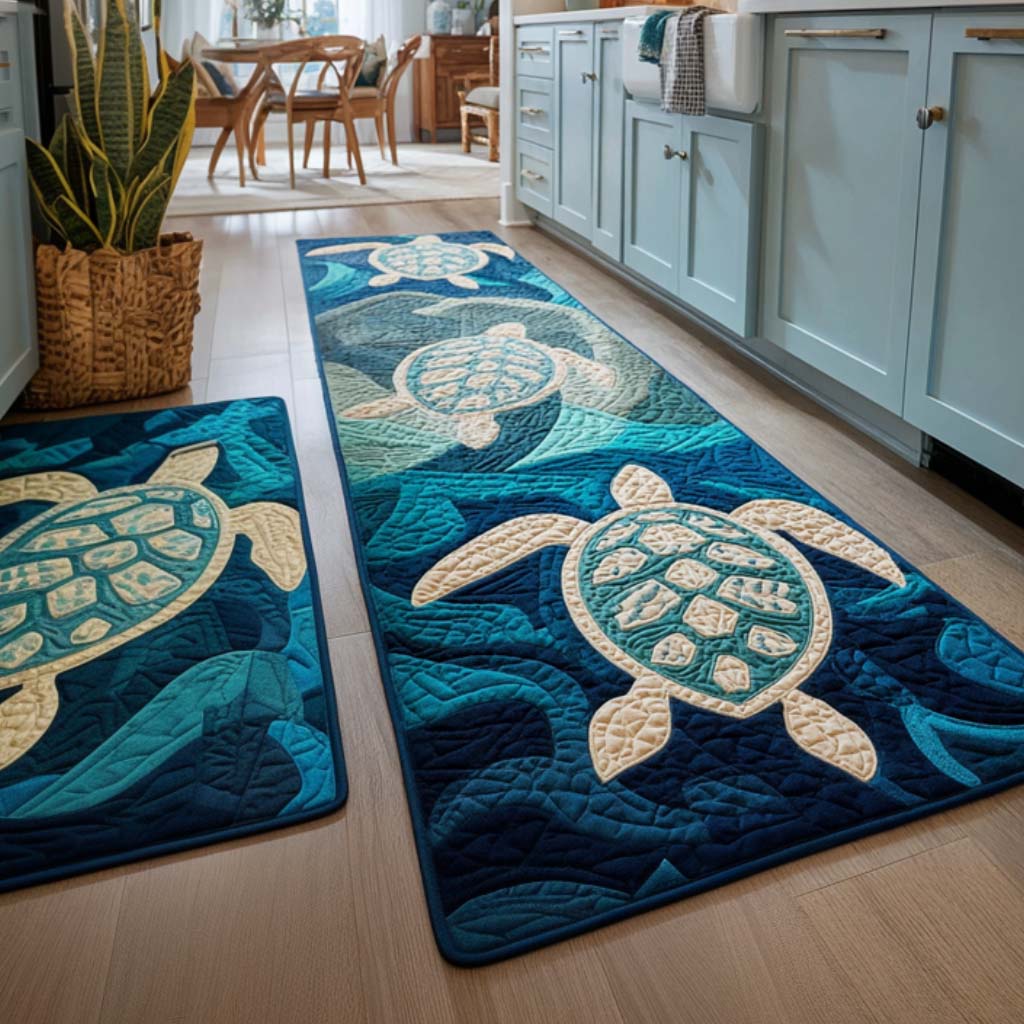 Anti-slip kitchen mat - Tropical atmosphere — view 1