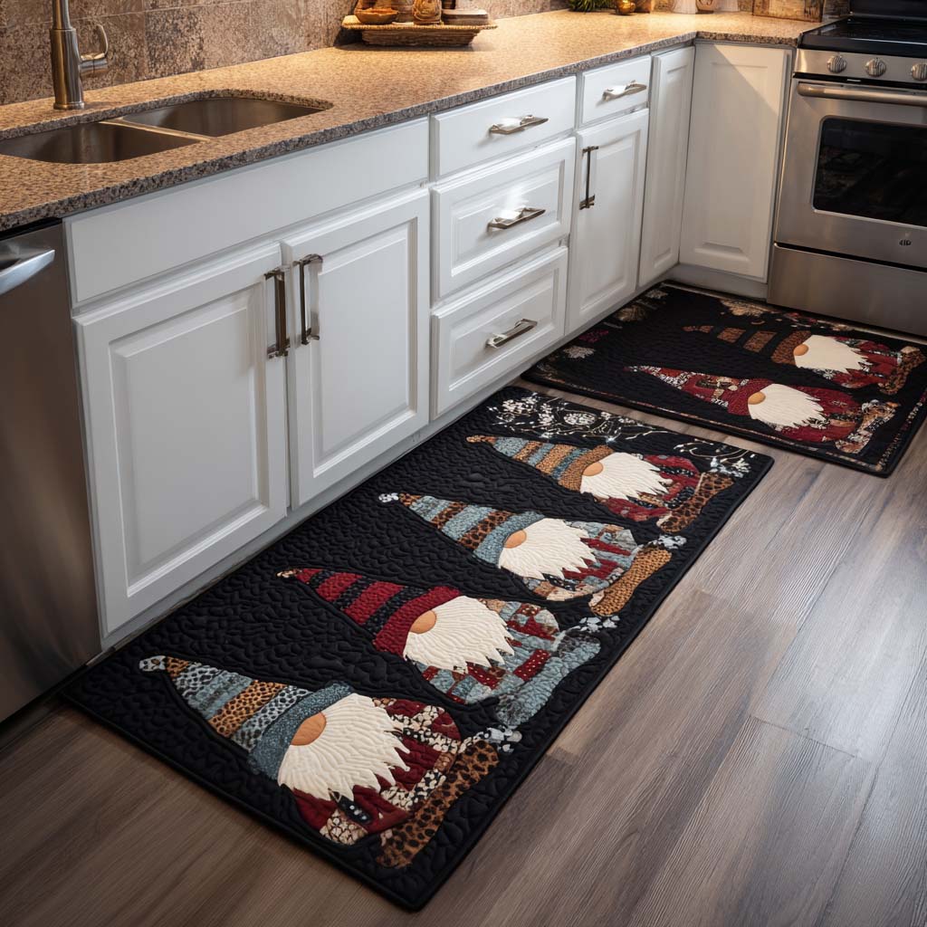 Non-slip kitchen rug - Festive Liedern — view 1