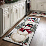 Non-slip kitchen mat - Festive Neujahr — view 1