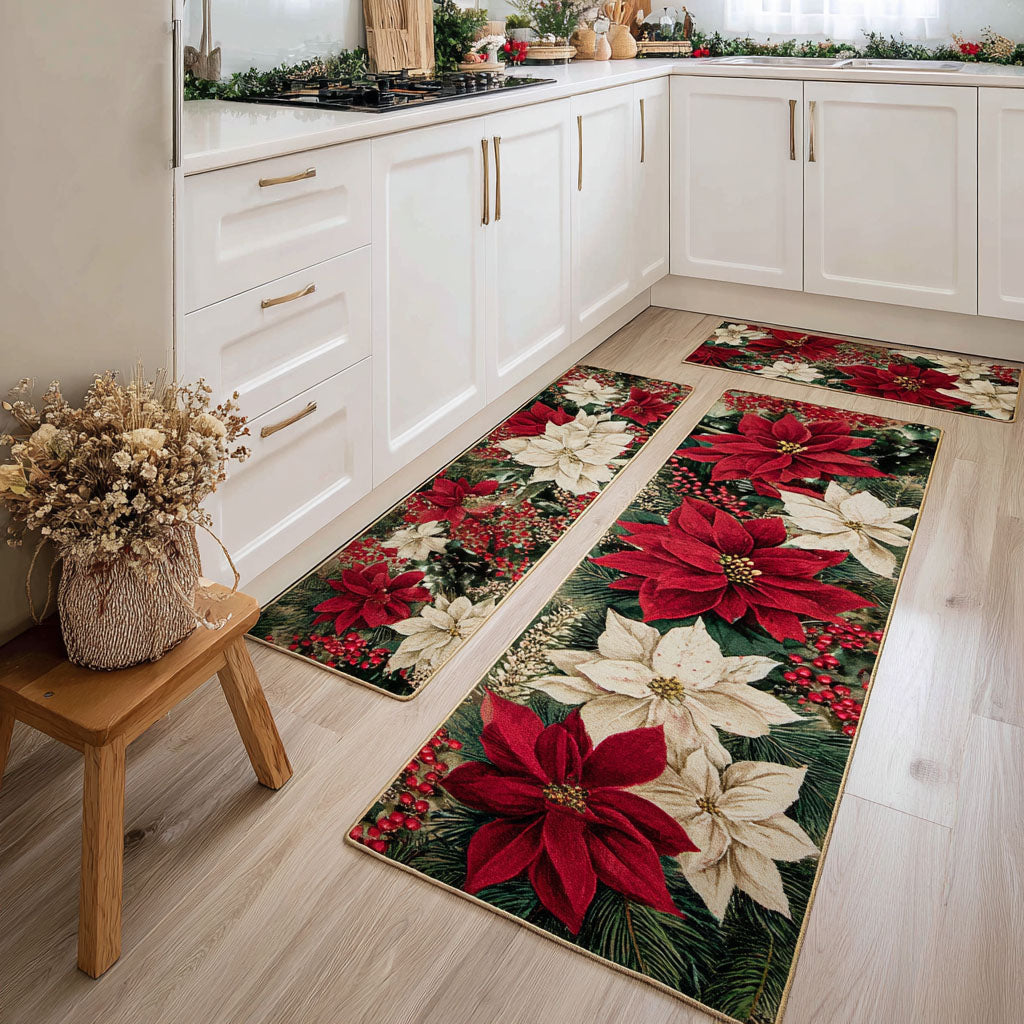 Non-slip kitchen mat - Festive path — view 1