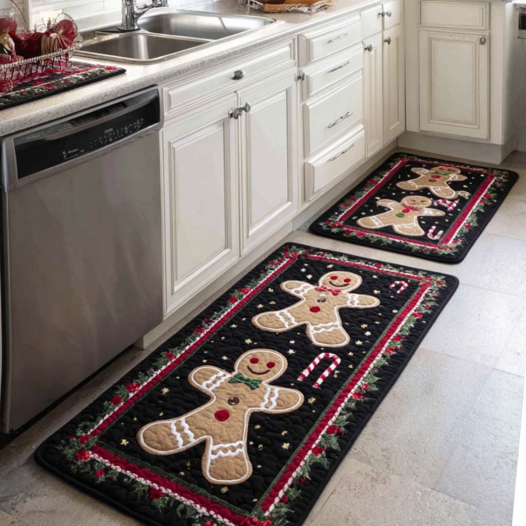 Anti-slip kitchen rug - Unser winter — view 1