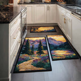 Anti-slip kitchen mat - Forest path — view 1