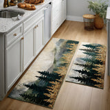 Anti-slip kitchen rug - Forest Valley — view 1