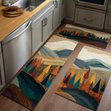 Anti-slip kitchen rug - Forest meadow — view 1
