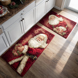 Non-slip kitchen mat - Santa Claus — view 1