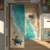 Anti-slip kitchen mat - Wave ride — view 1