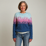 Cynthia - Retro Knitted Sweater — view 2