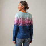 Cynthia - Retro Knitted Sweater — view 3