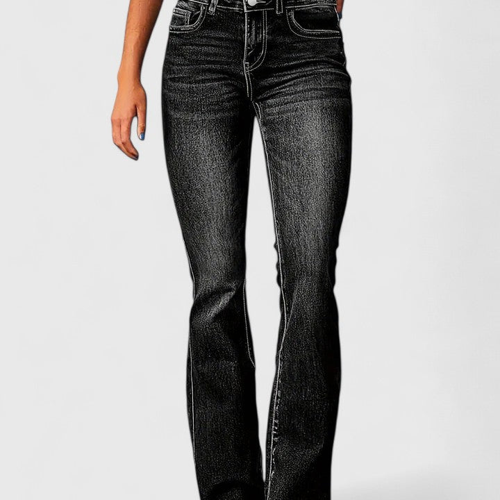 Dana - sophisticated women's trousers — view 2