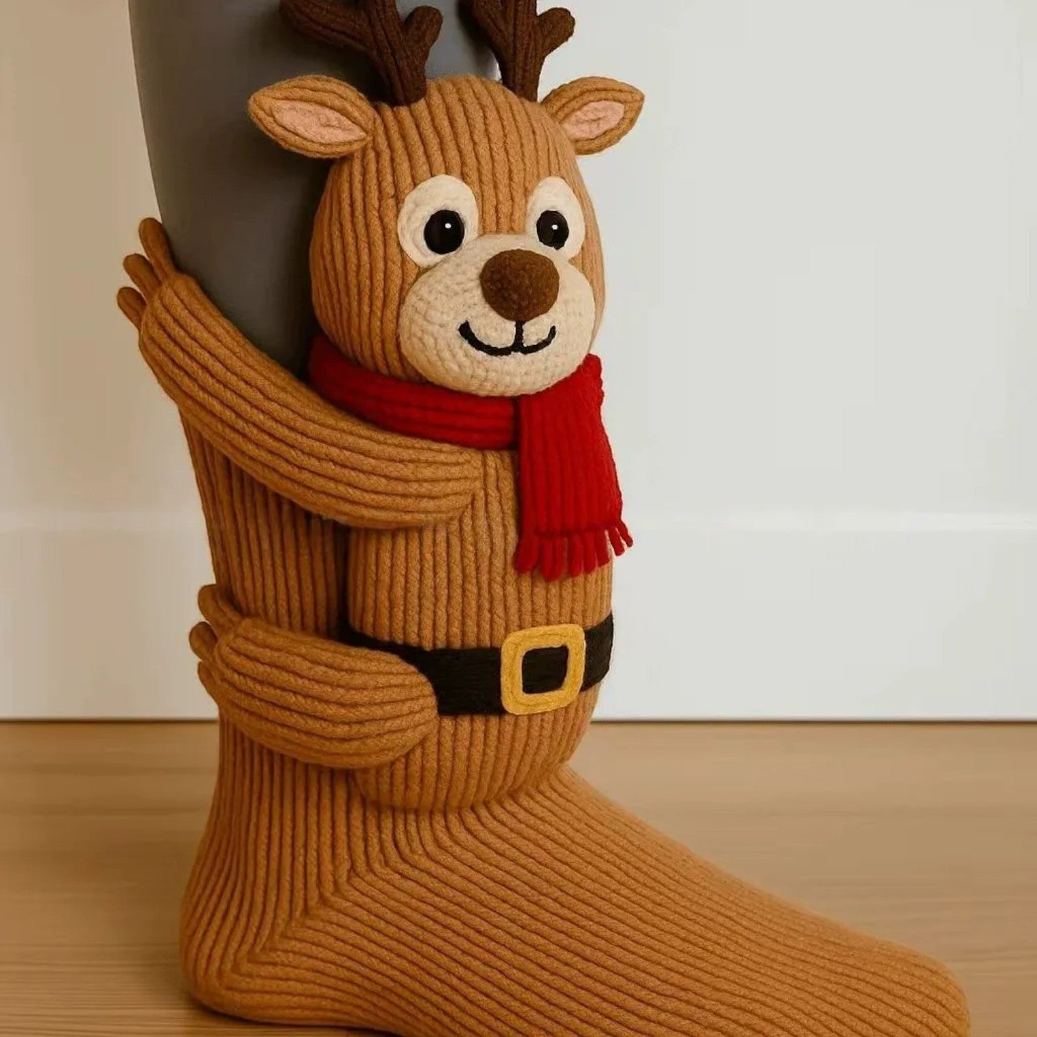 Daniela - Reindeer socks — view 1