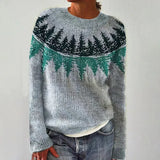 Danielle - Retro Knit Sweater — view 1