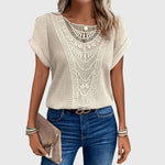 Daphne - elegant ibiza style blouse — view 1