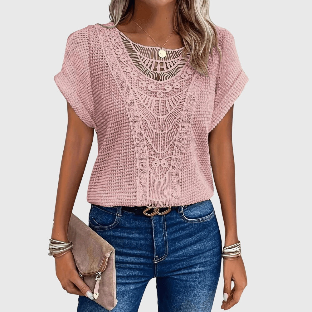 Daphne - elegant ibiza style blouse — view 2