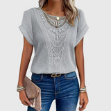Daphne - elegant ibiza style blouse — view 7