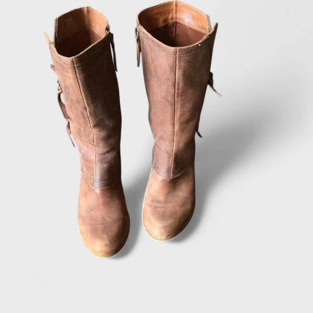 Daria - retro mid-calf boots — view 3