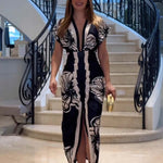 Dawn Blossom - elegant pleated dress — view 2