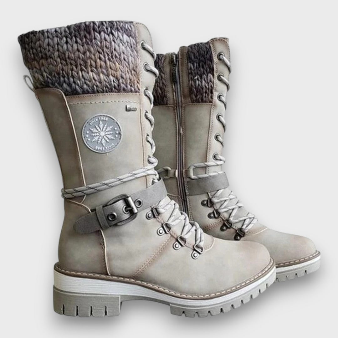 Dawn - lace up winter boots — view 1