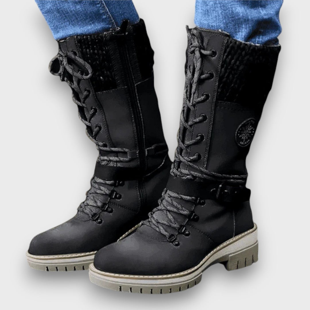 Dawn - lace up winter boots — view 2