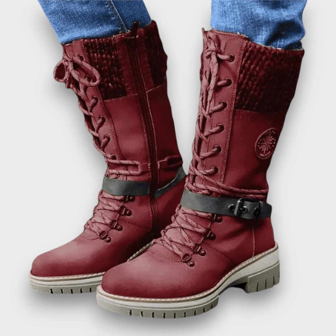 Dawn - lace up winter boots — view 5