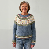 Deborah - Retro Knitted Sweater — view 2