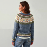 Deborah - Retro Knitted Sweater — view 3