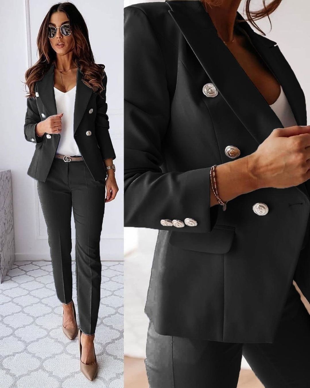 Delilah - sophisticated women's suit — view 2