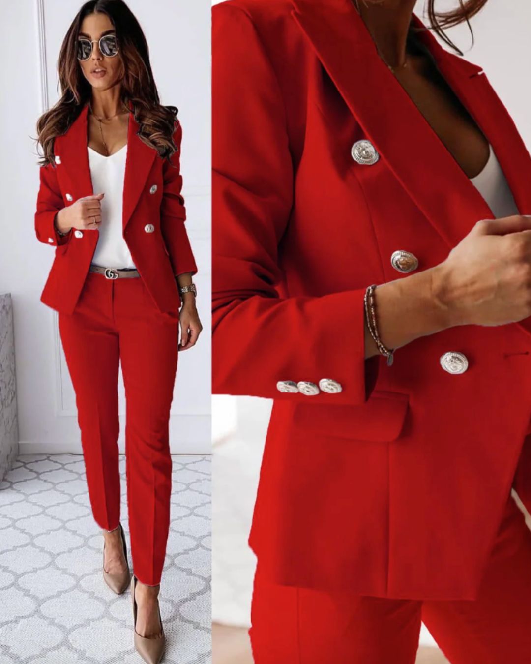 Delilah - sophisticated women's suit — view 5