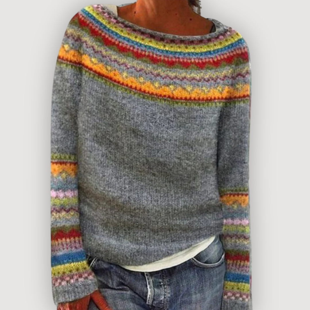 Denise - Lamb Knit Sweater — view 4