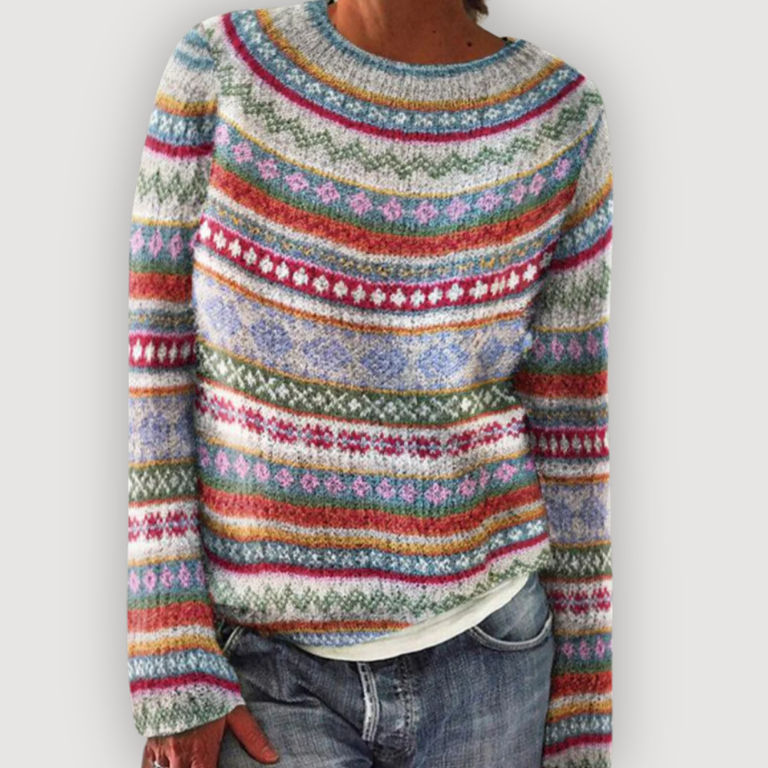 Denise - Lamb Knit Sweater — view 5