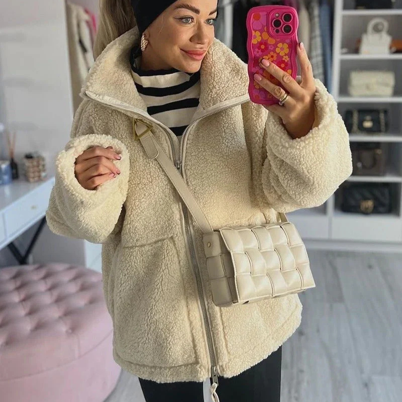 Denise - soft teddy jacket — view 4