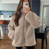 Denise - soft teddy jacket — view 8