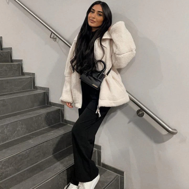 Denise - soft teddy jacket — view 9