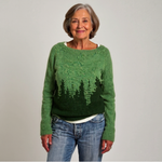 Diana - Retro Knitted Sweater — view 2