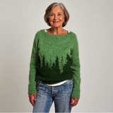 Diana - Retro Knitted Sweater — view 2