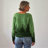 Diana - Retro Knitted Sweater — view 3