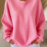 Diane – Classic Textured Knit Sweater — view 1