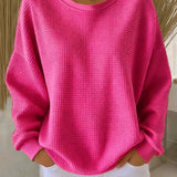 Diane – Classic Textured Knit Sweater — view 2